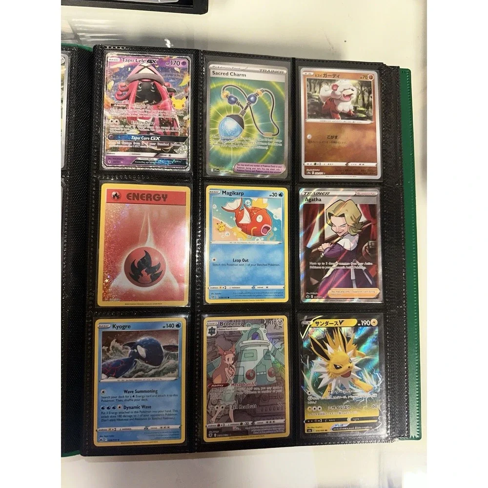 48 near mint pokemon cards mega lucario, irs, full arts, yuka morii mimikyu NM‎